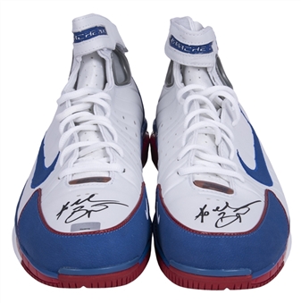 Kobe Bryant Signed Pair of Custom Air Zoom Huarache Sneakers (Panini)  